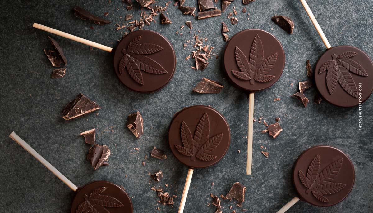 Cannabis Lutscher Lolli Lollipop Thc Effect Schokolade