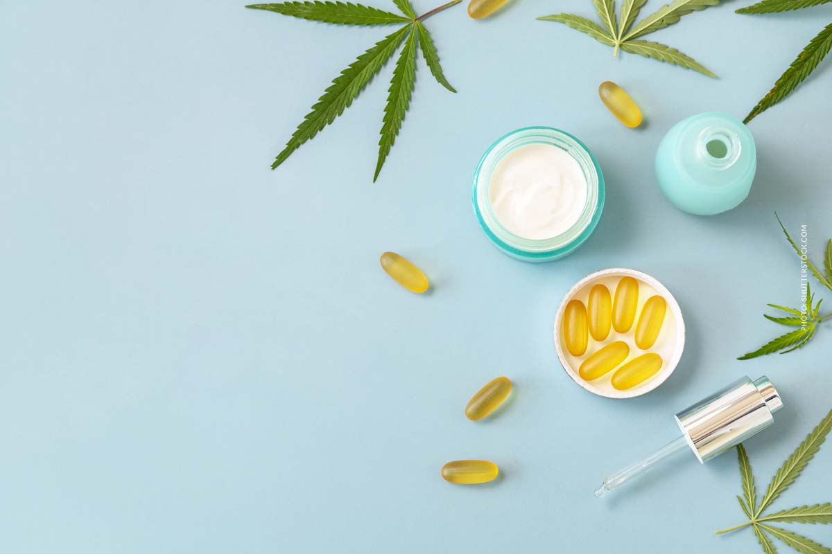 Cannabis Creme Kapseln Hemp Thc Basis Cbd Zusatz