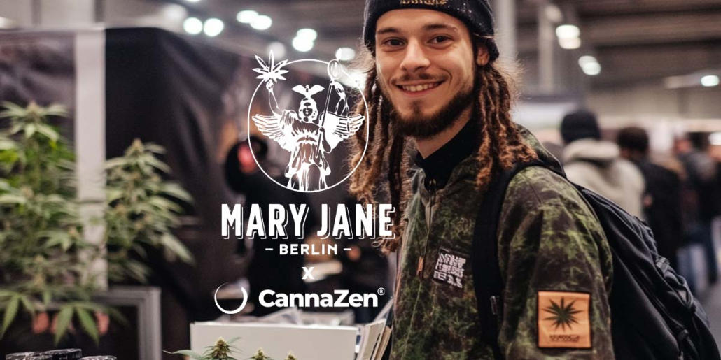 Mary Jane Messe Berlin Aussteller CannaZen Stand Event