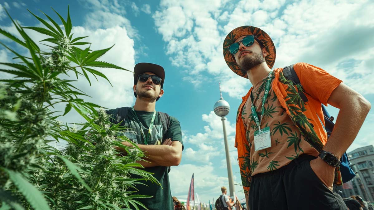 Cannabis Hemp Weed Messe Aussteller Berlin Mary Jane