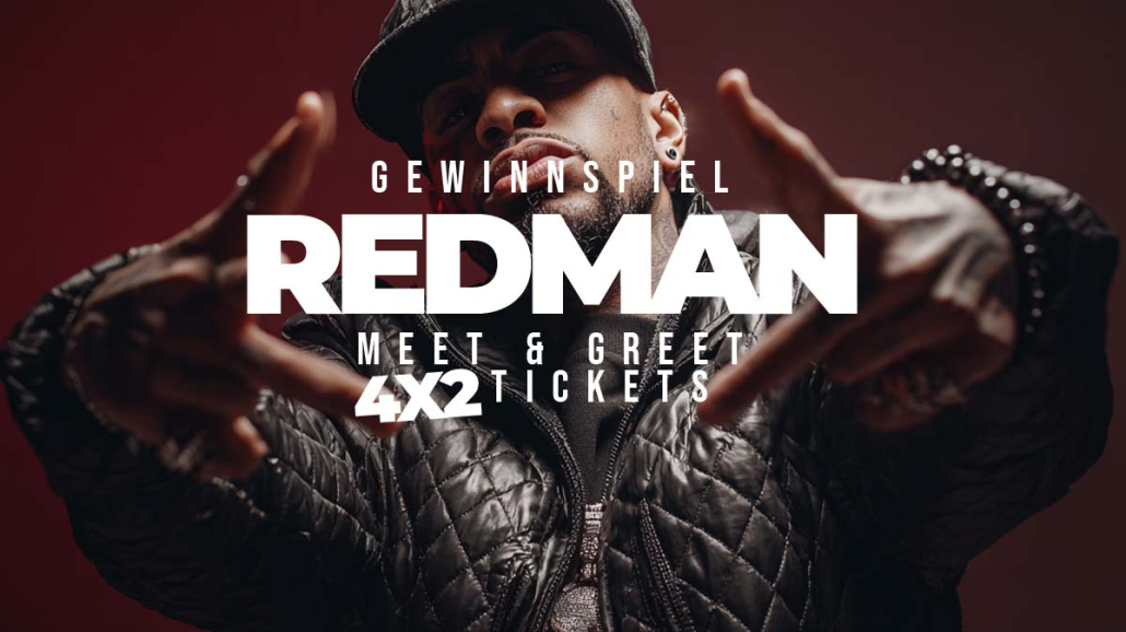 Redman Konzert Germany Gewinnspiel Tickets Berlin Hamburg Muenchen