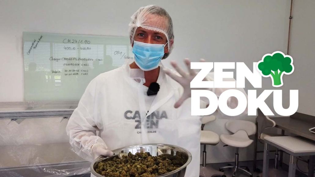 CannaZen Cannabis Doku Inside Germany Medizinisches Labor Abpacken