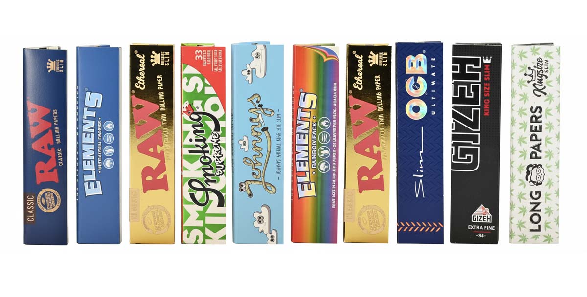Joint Paper Blattchen Manufacturer Liste Empehlung Raw Smoking