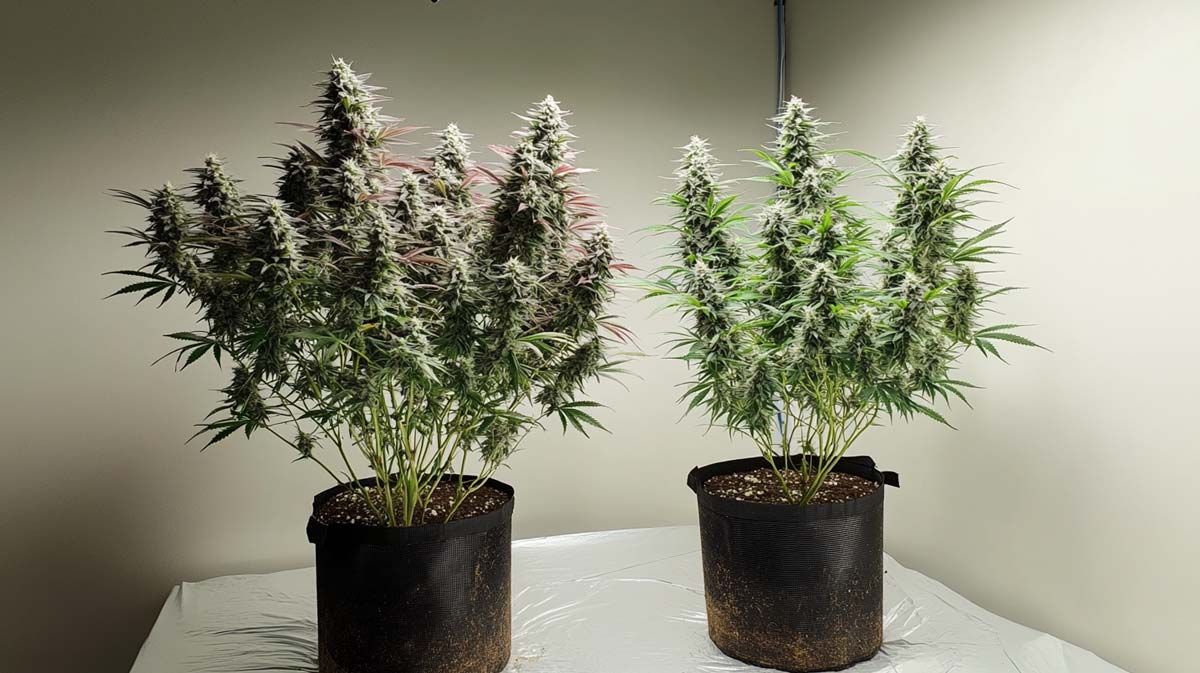 Lollipopping Methode Cannabis Anbau Tipps Stengel Blatt Abschneiden