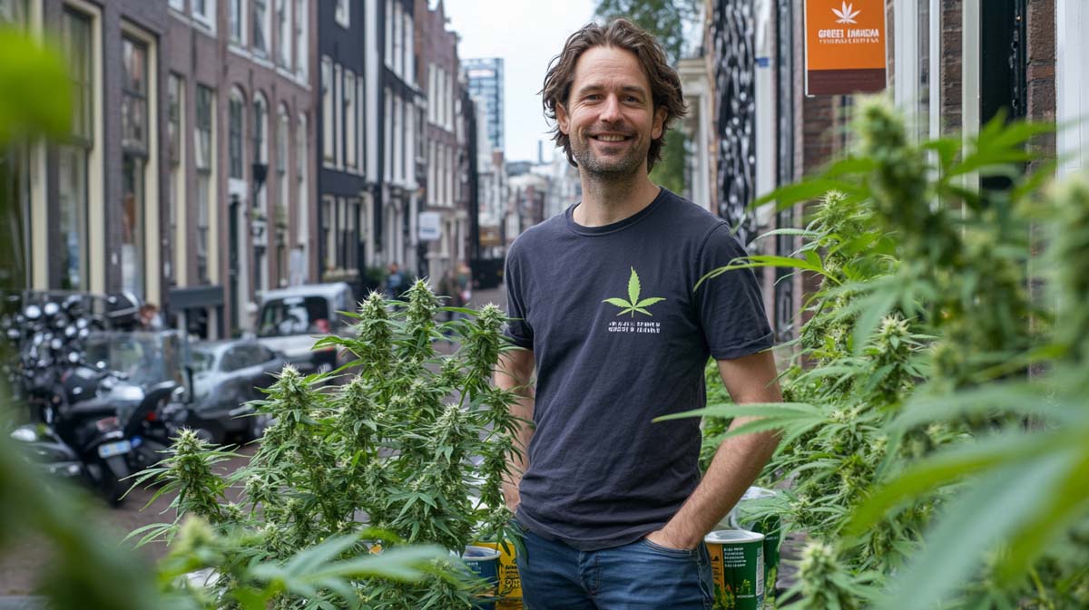 Cannabis Weed Legenden Geschichte Foto Arjan Roskam Amsterdam