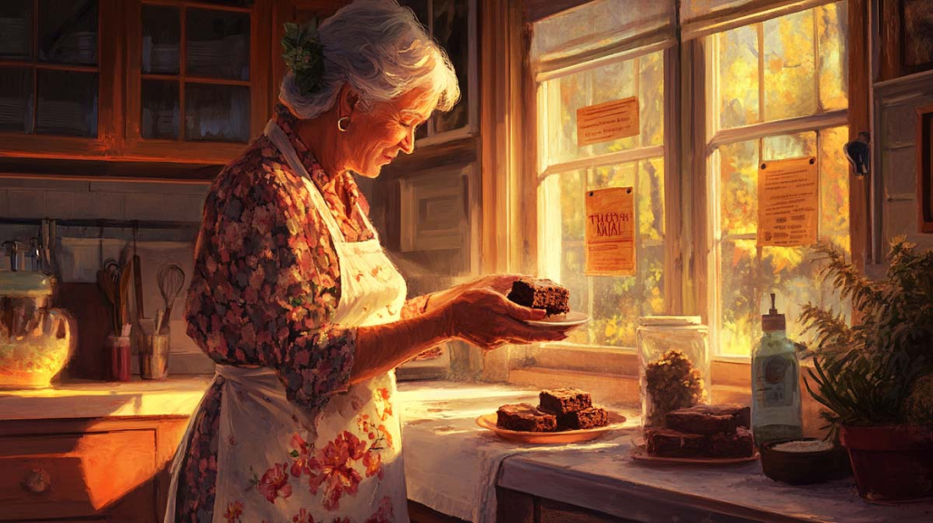 Cannabis Weed Legenden Geschichte Foto Brownie_mary Zuhause Prescription