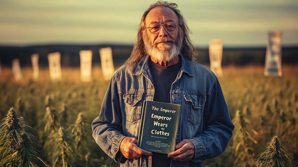 Cannabis Weed Legenden Geschichte Foto Jack Herer Feld