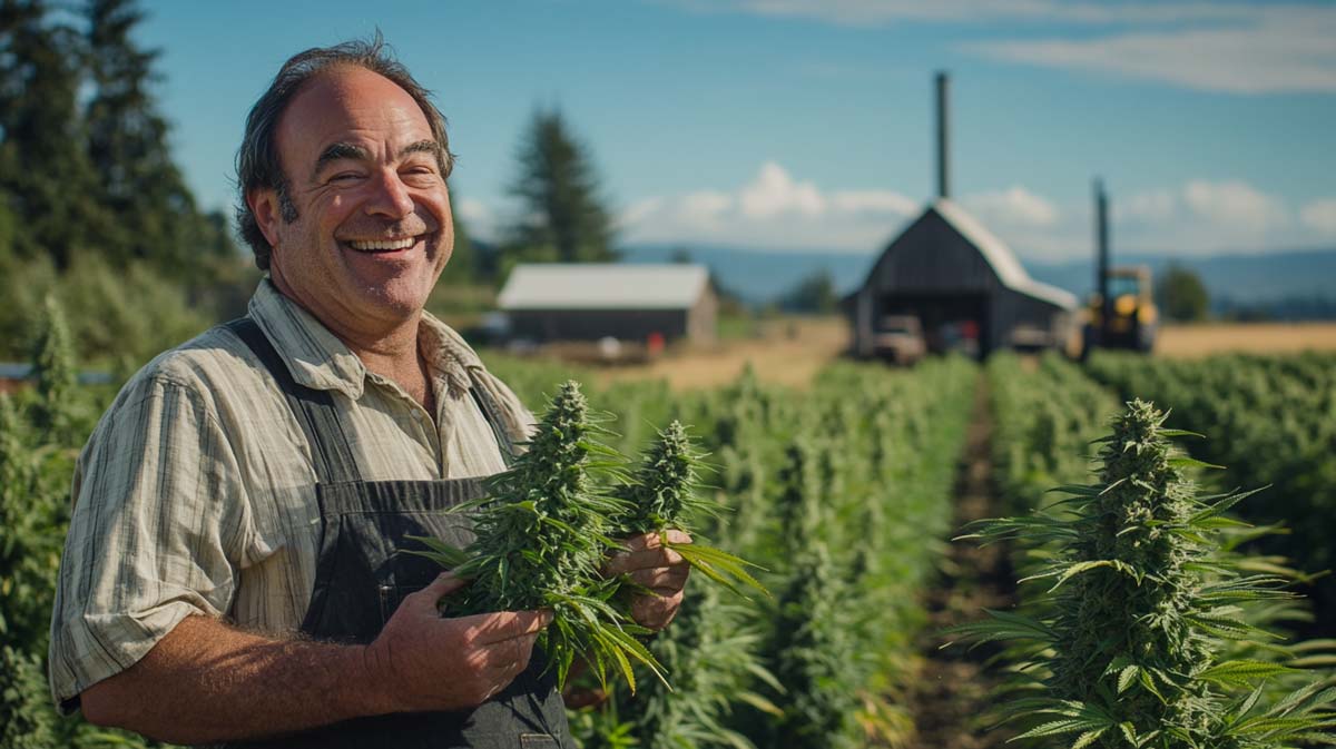 Cannabis Weed Legenden Geschichte Foto Jim Belushi Oregon
