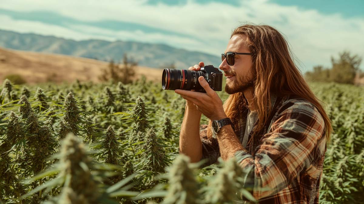 Cannabis Weed Legenden Geschichte Foto Mel Frank Fotograf