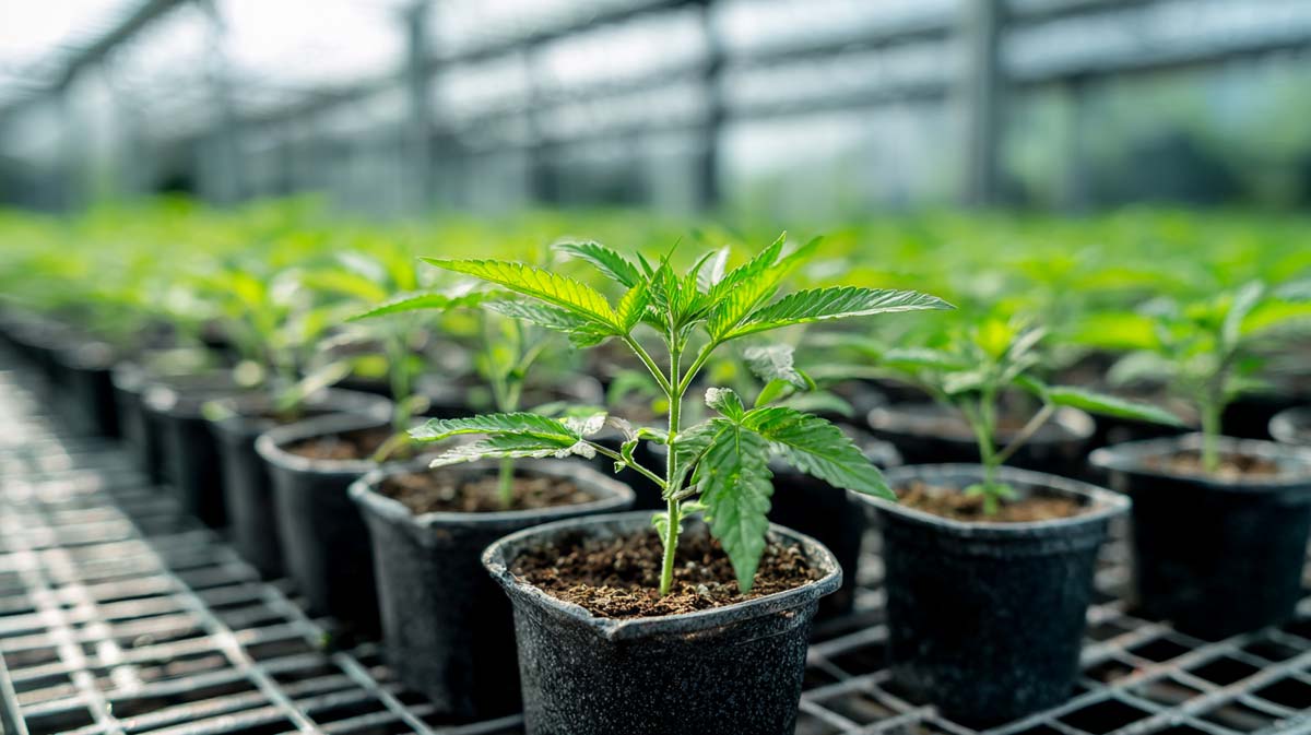 Cannabis Manufacturer Plantage Doku Foto Aufzucht Mutterpflanze Haze