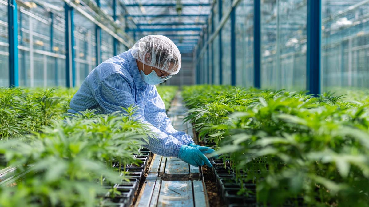Cannabis Manufacturer Plantage Doku Foto Neue Strain Check