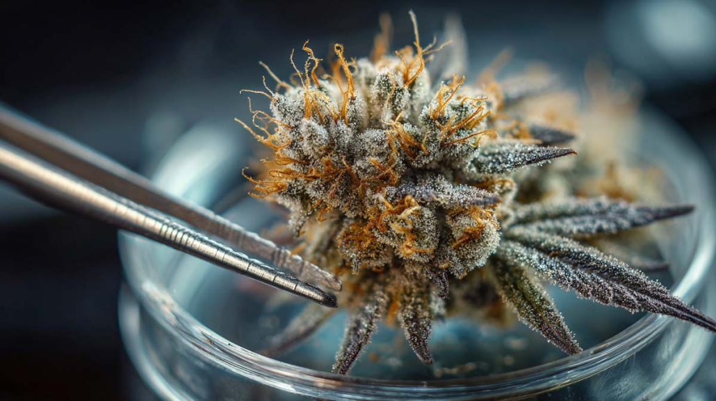 Nimbus Health: Hersteller, Blüten, Sorten & Liste Cannabis Manufacturer Plantage Doku Foto Orange Bud Ernte