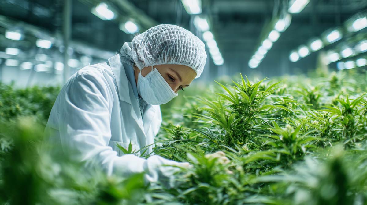 Cannabis Manufacturer Plantage Doku Foto Schadlinge Check Pruefen