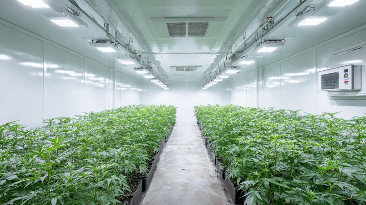 Cannabis Manufacturer Plantage Doku Foto Strain Neu Schutzraum