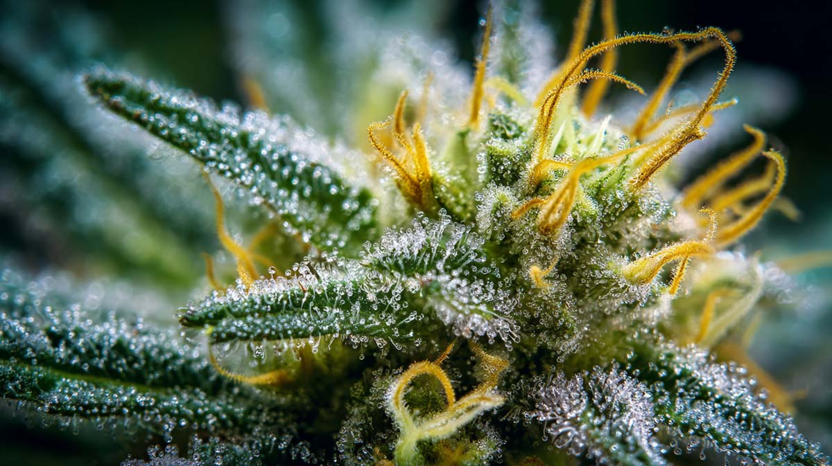 Terpene Cannabis Weed Plant Bluete Mikroskop Cedren Myrcen